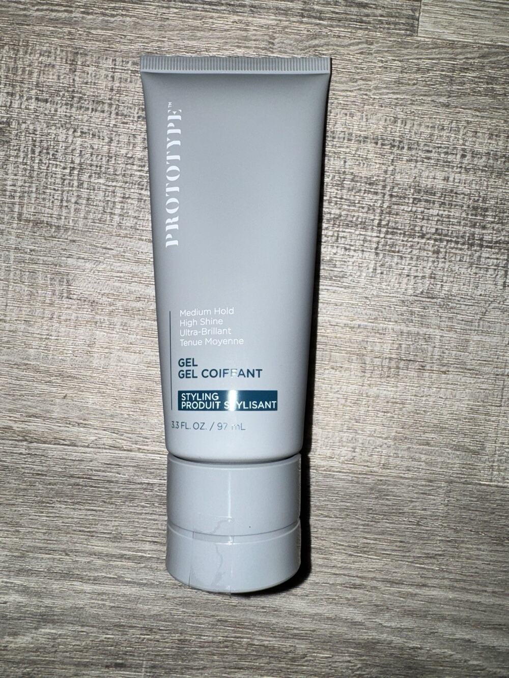 Prototype Hair Gel Medium Hold High Shine Styling Gel 3.3oz 97mL New
